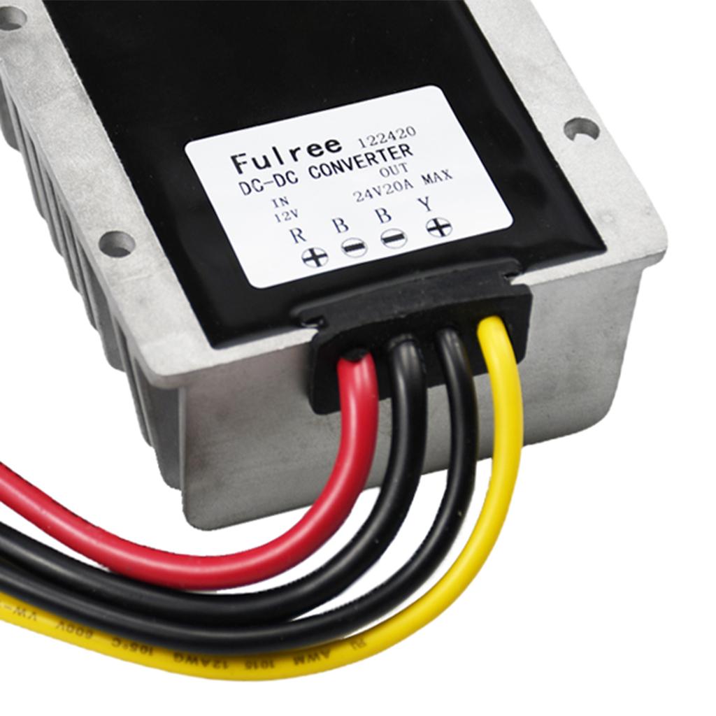 12V To 24V 20A 480W Voltage Reducer DC DC Step UP Converter