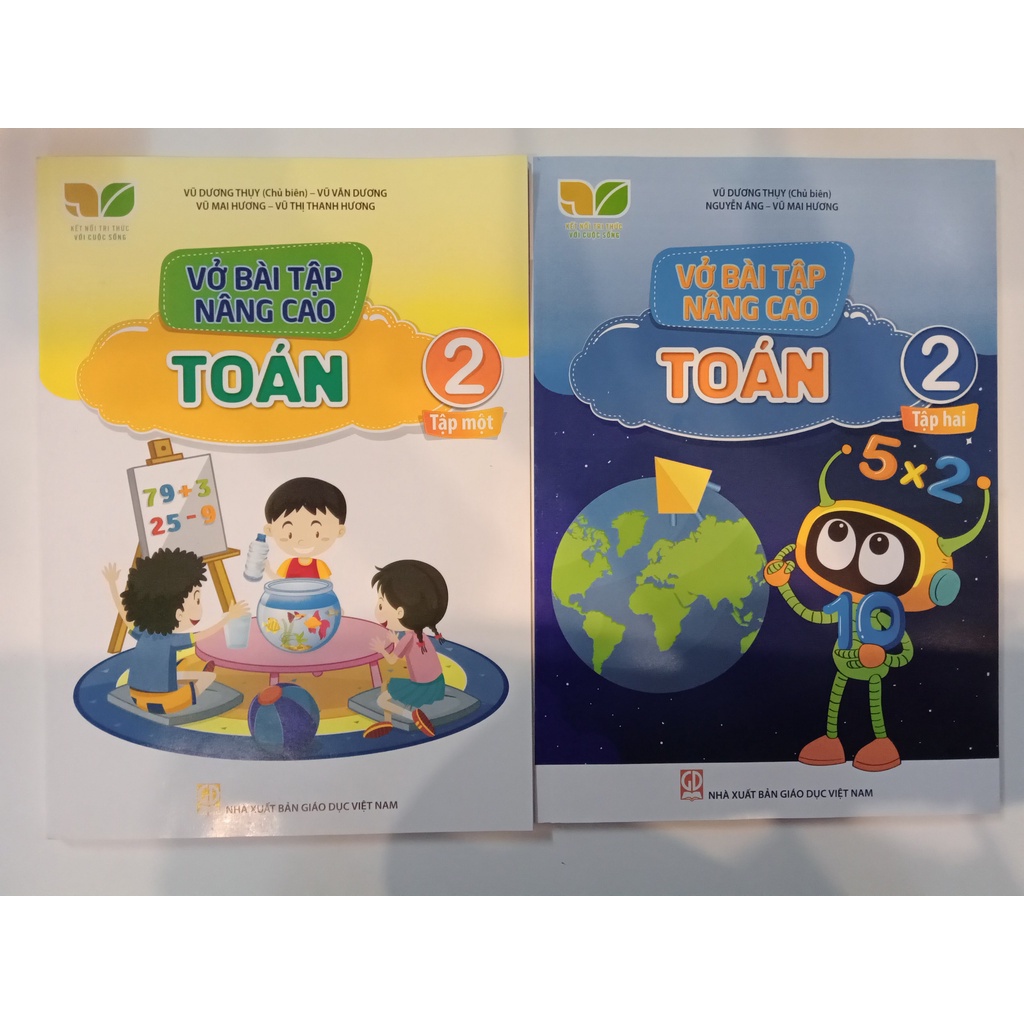 Sách - Combo Vở bài tập nâng cao Toán lớp 2 Kết nối tri thức với cuộc sống