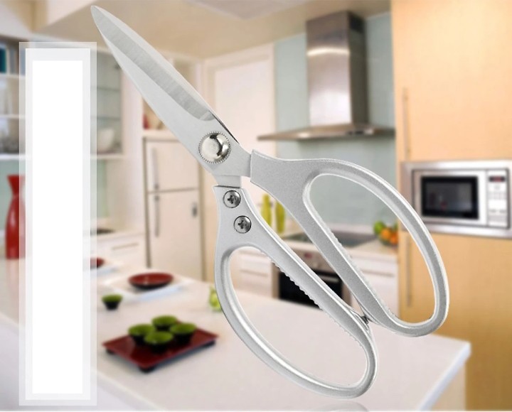 Kéo cắt gà, vịt, cá cắt đồ ăn cắt giấy, vải ...chất liệu bằng thép không rỉ.
