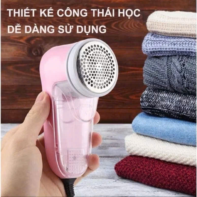 Máy Cắt Lông Xù Quần Áo Đa Năng SKN -887 -  Dùng Điện, Cắt Siêu Bén, Siêu Bền, Tiện Lợi - HÀNH CHÍNH HÃNG MINIIN