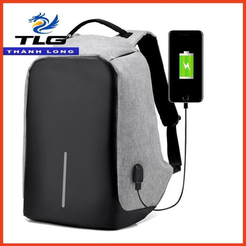 Balo TLG Ba lô nam nữ kèm cổng sạc USB Đồ Da Thành Long TLG 208200