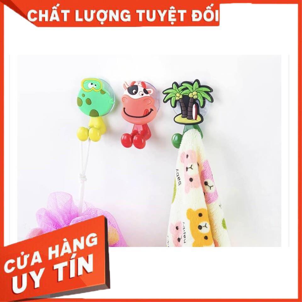 Kẹp treo bàn chải hình thú silicon cute ngộ nghĩnh