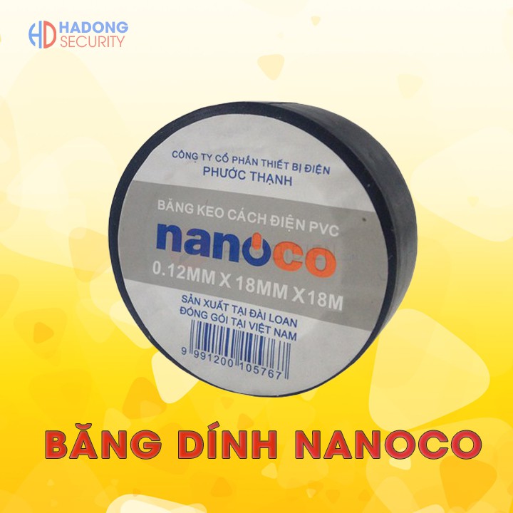 Băng dính cách điện Nanoco (xịn)