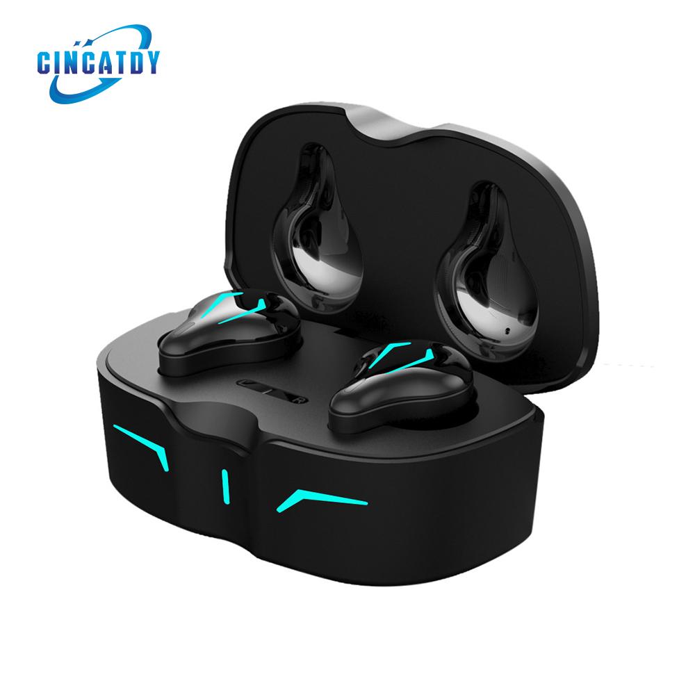 CINCATDY Tai Nghe Bluetooth Earbuds Gaming Headset True Wireless Headphone ME-19