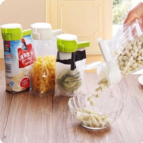 Kẹp niêm phong túi thực phẩm có nắp đậy bằng nhựa