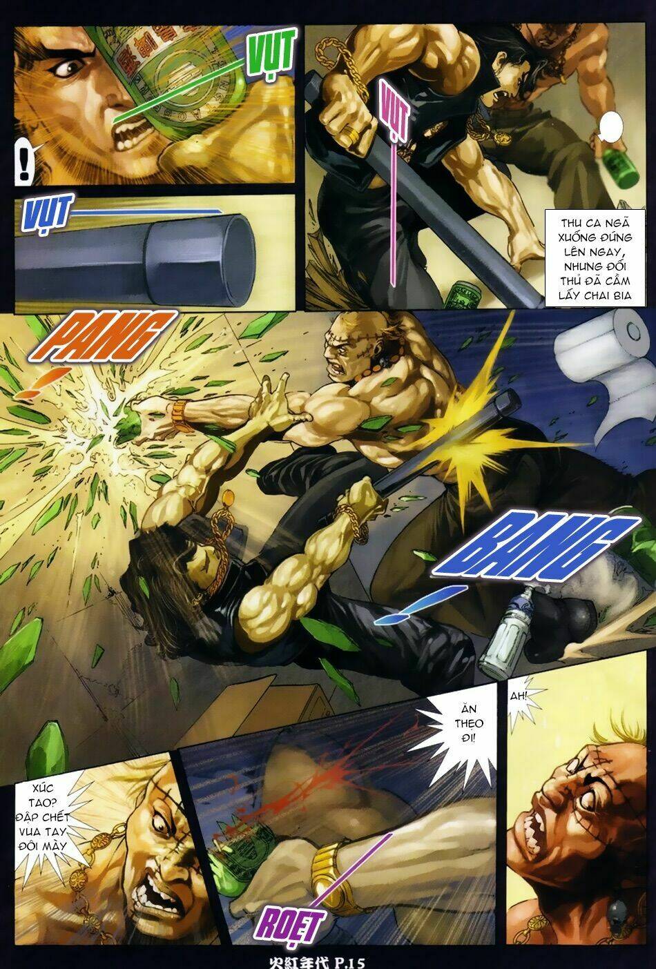 hỏa hồng niên đại hắc cốt đường chapter 25 13