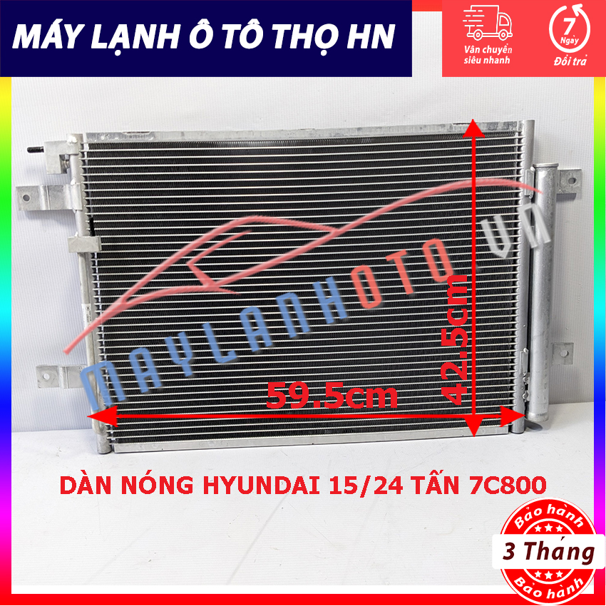Dàn  nóng Hyundai 15-24 Tấn  Hàng xịn Hàn Quốc