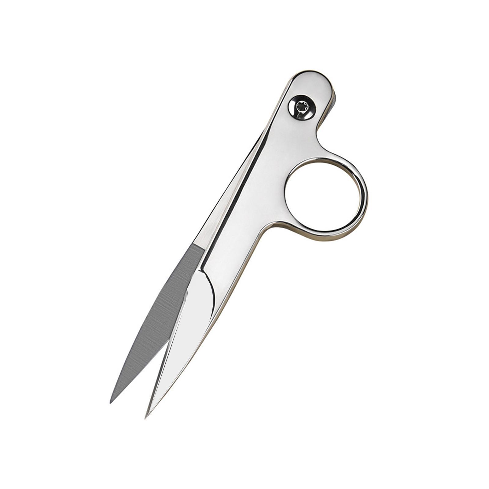 Sewing Scissors, Mini Thread Scissors Trimming Nippers 5” Embroidery Multifunctional Embroidery Shear for Quilting Crafts Fabric DIY