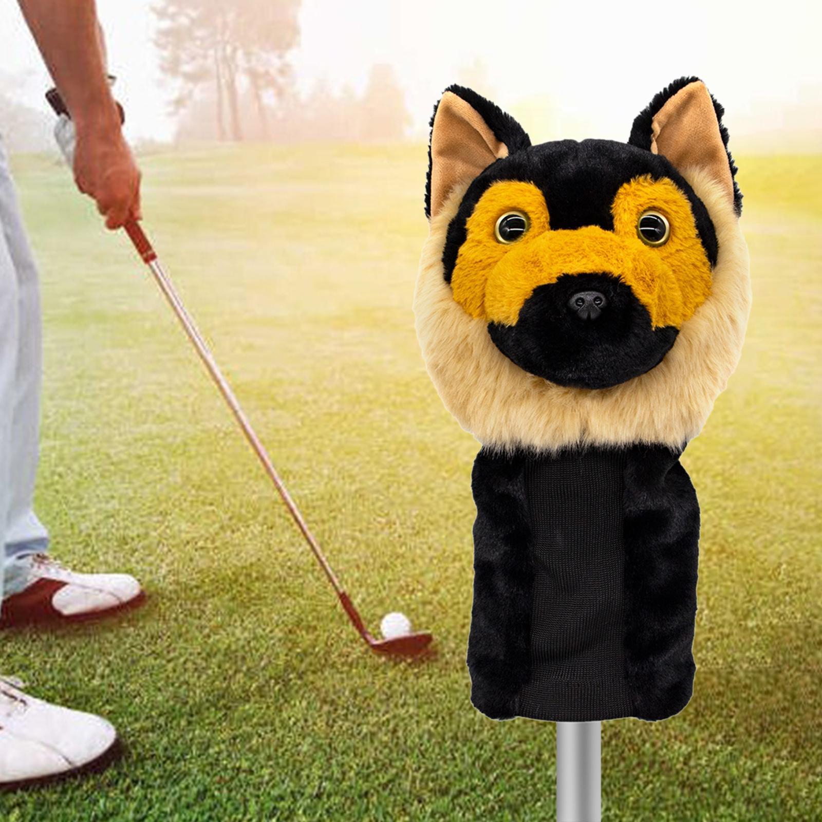 Universal Golf Club Headcover, Wood Head Cover Cute Long Neck Protector for 460cc Driver