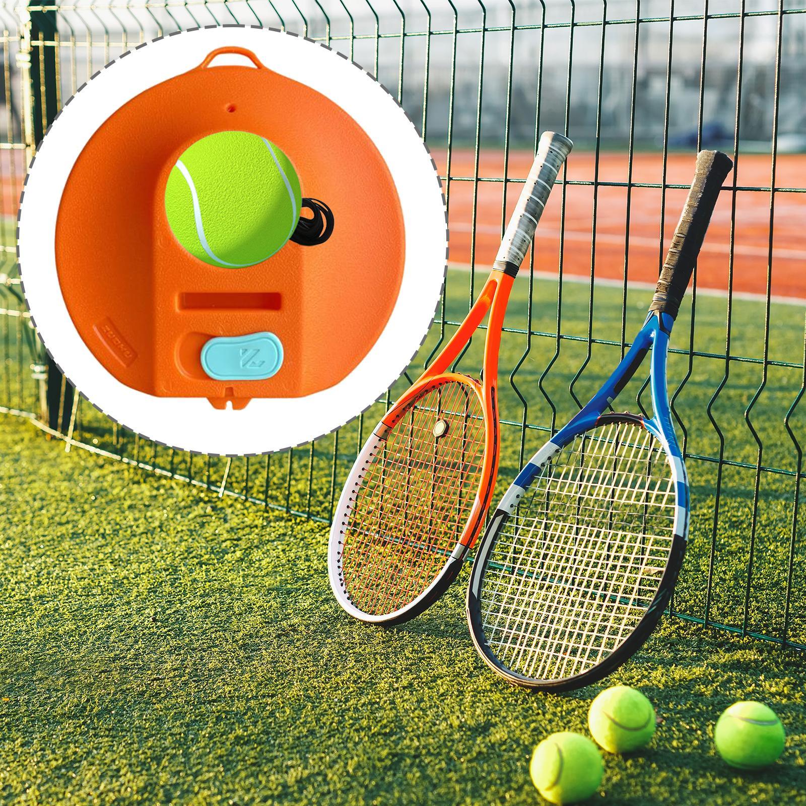 Tennis Ball Trainer Tennis  Ball with Ball Rope Trainer Baseboard Tennis Solo Equipment Self Exercise Tennis for Indoor Outdoor Adult