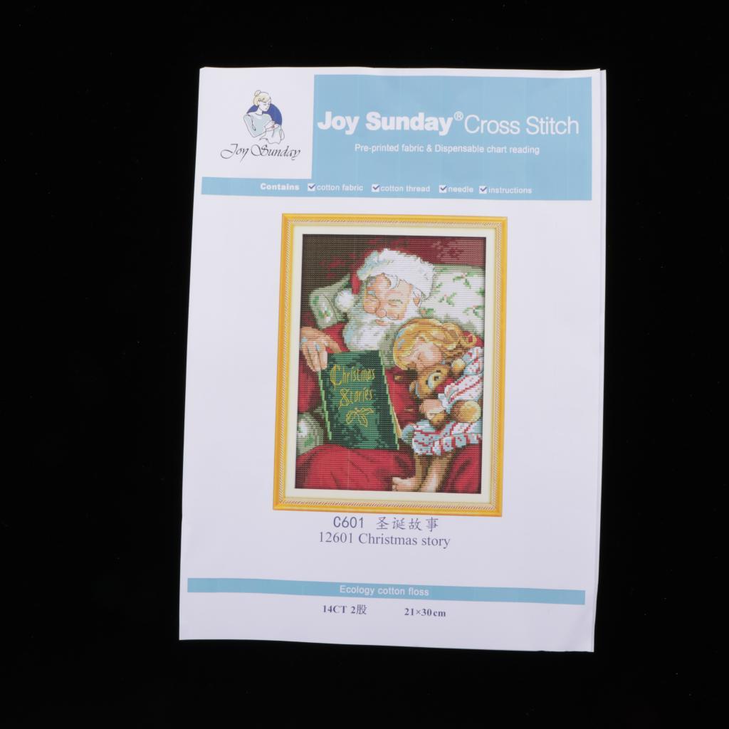 Stamped Kits Santa Claus Needlepoint for Frameless