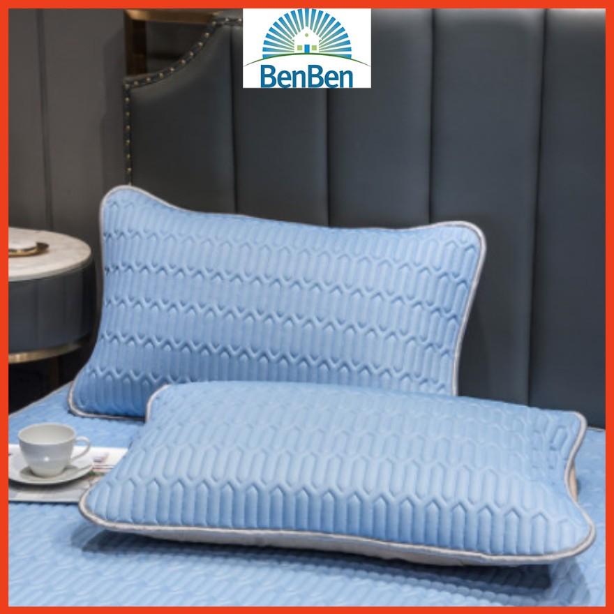 Combo 2 vỏ gối cao su non tencel 50x70cm - - áo gối cao su non - áo gối vỏ gối