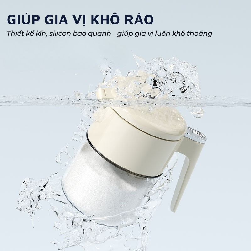 Lọ đựng gia vị 370ml thông minh DandiHome 2026