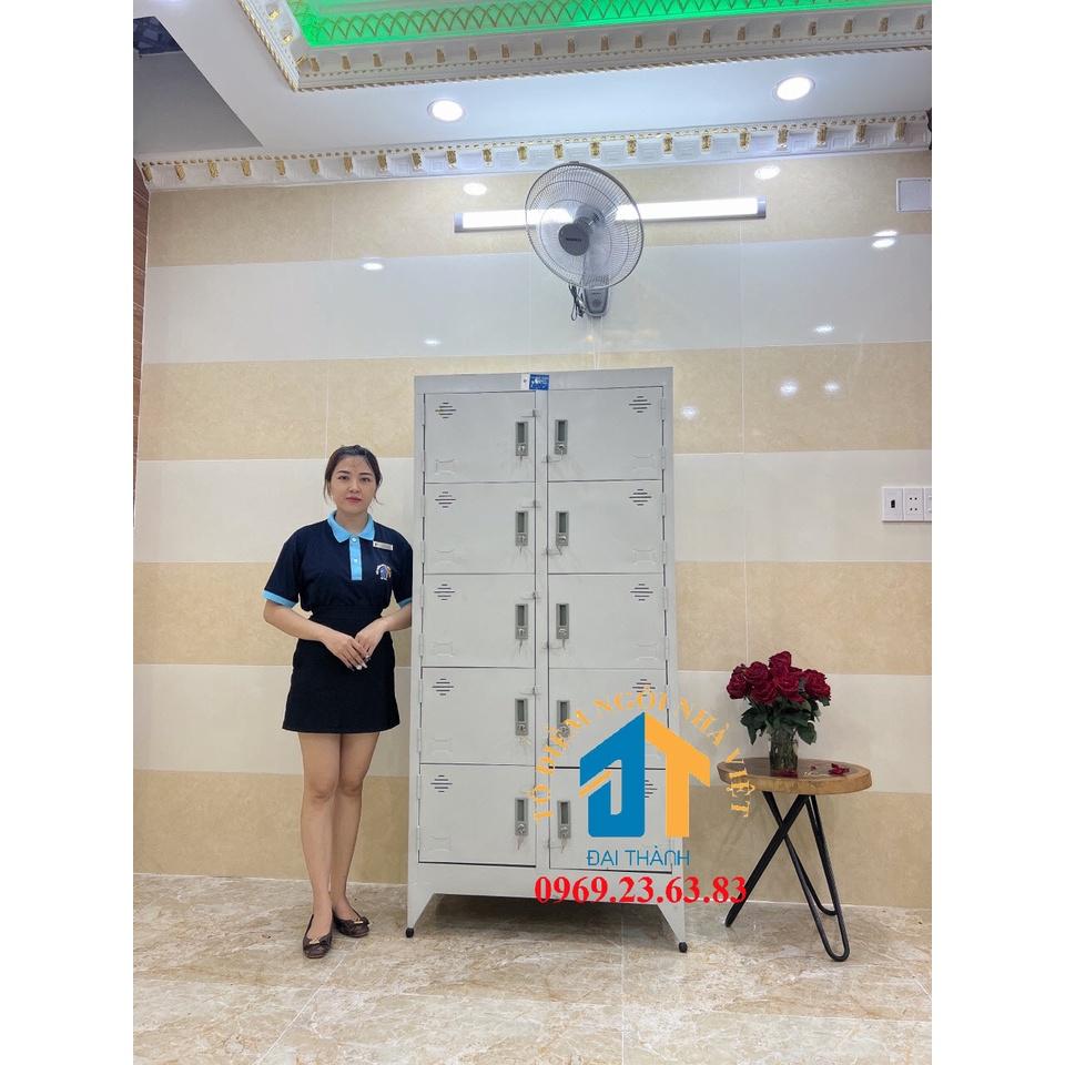 Tủ hồ sơ văn phòng 10 cửa cao 1m8 Đại Thành