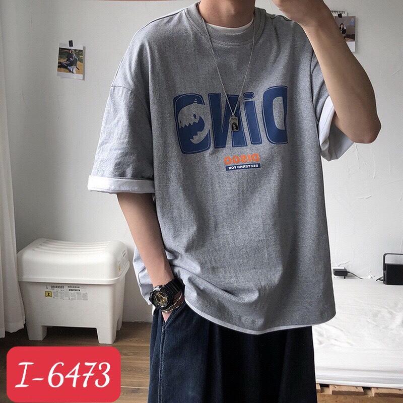 Áo Thun Nam Basic in chữ đơn giản