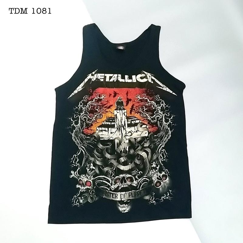 Áo Rock: áo Tanktop Metallica TDM 1081