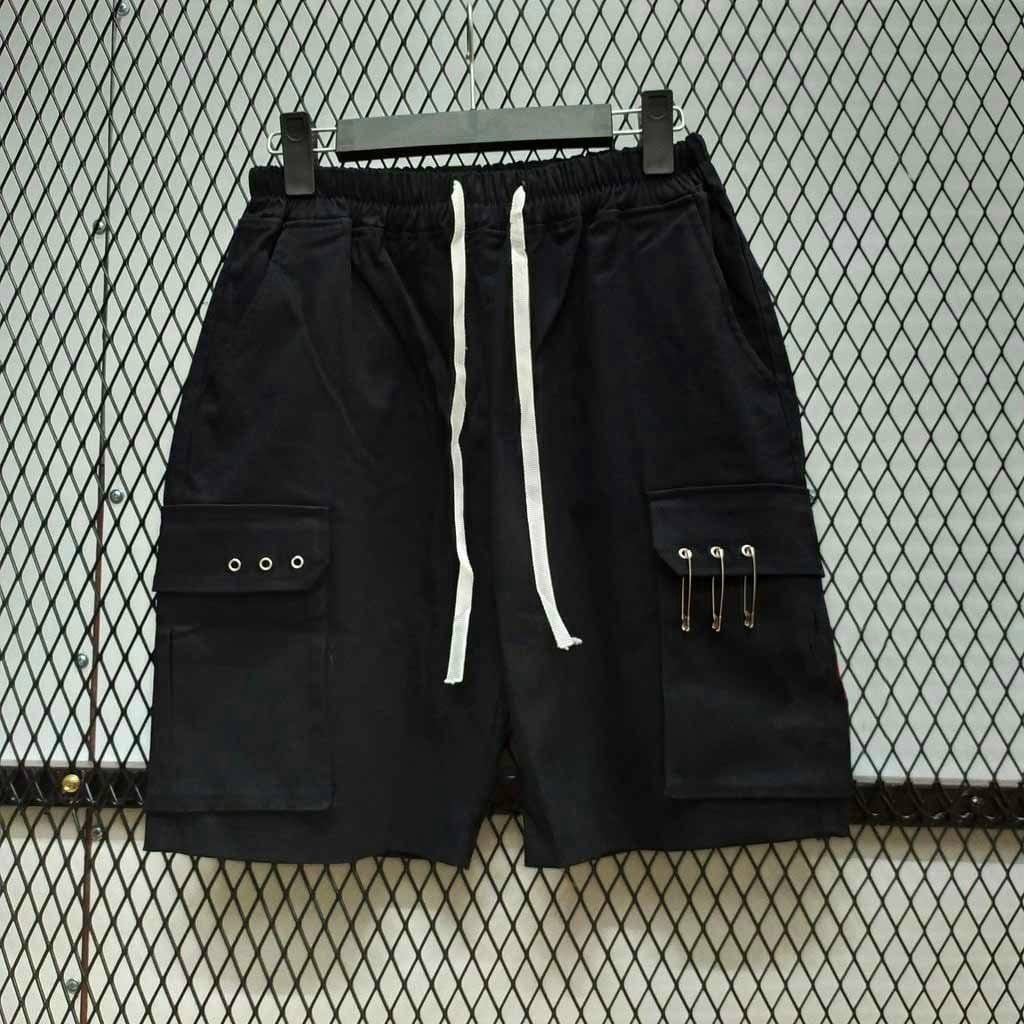 Quần short kaki túi hộp 3 khuy co giãn ( Hình thật)