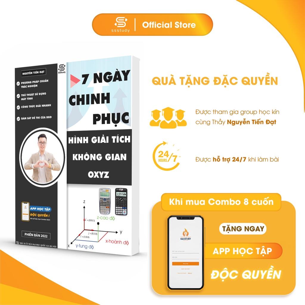 Sách - Thầy Nguyễn Tiến Đạt - 7 Ngày Chinh Phục Hình Giải Tích Không Gian Oxyz - Ôn Luyện Thi Thpt Đại Học