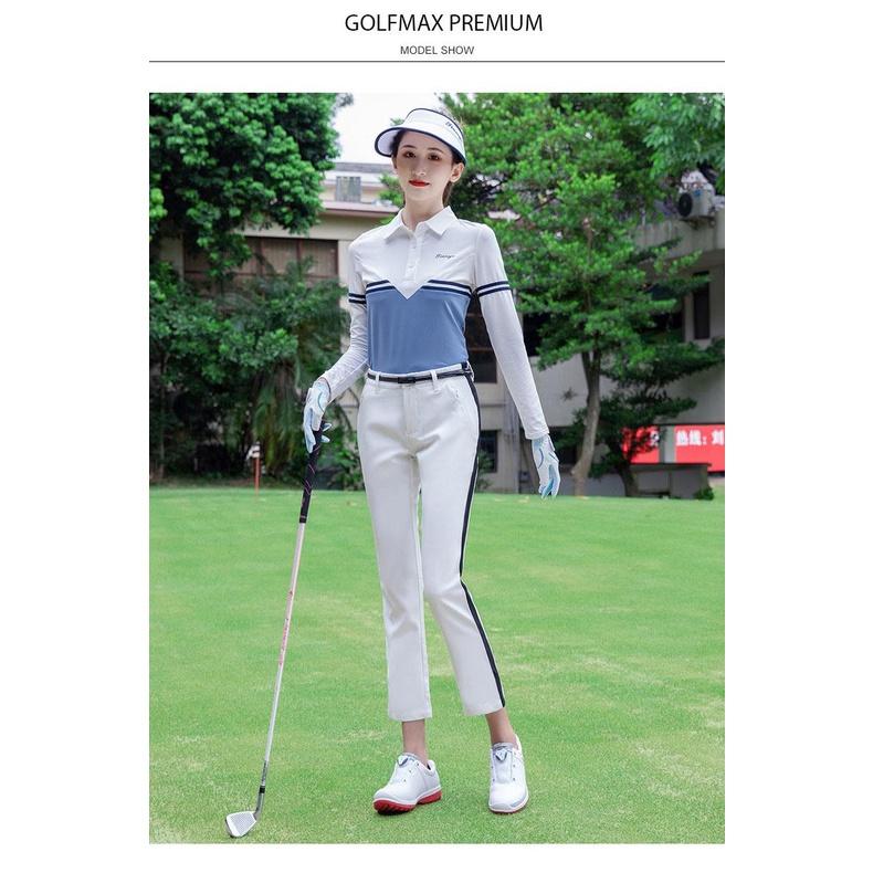 Quần dài nữ đánh Golf chính hãng TYDJ - KUZ828 - Chất liệu sợi Sợi polyester + Spandex cao cấp, bền đẹp