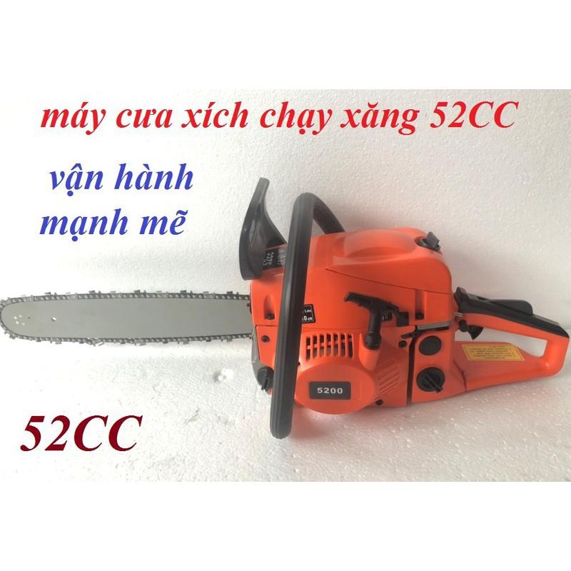 Máy Cưa Gỗ Chạy Xăng 52CC Cực Khỏe/ máy cưa xăng 52CC