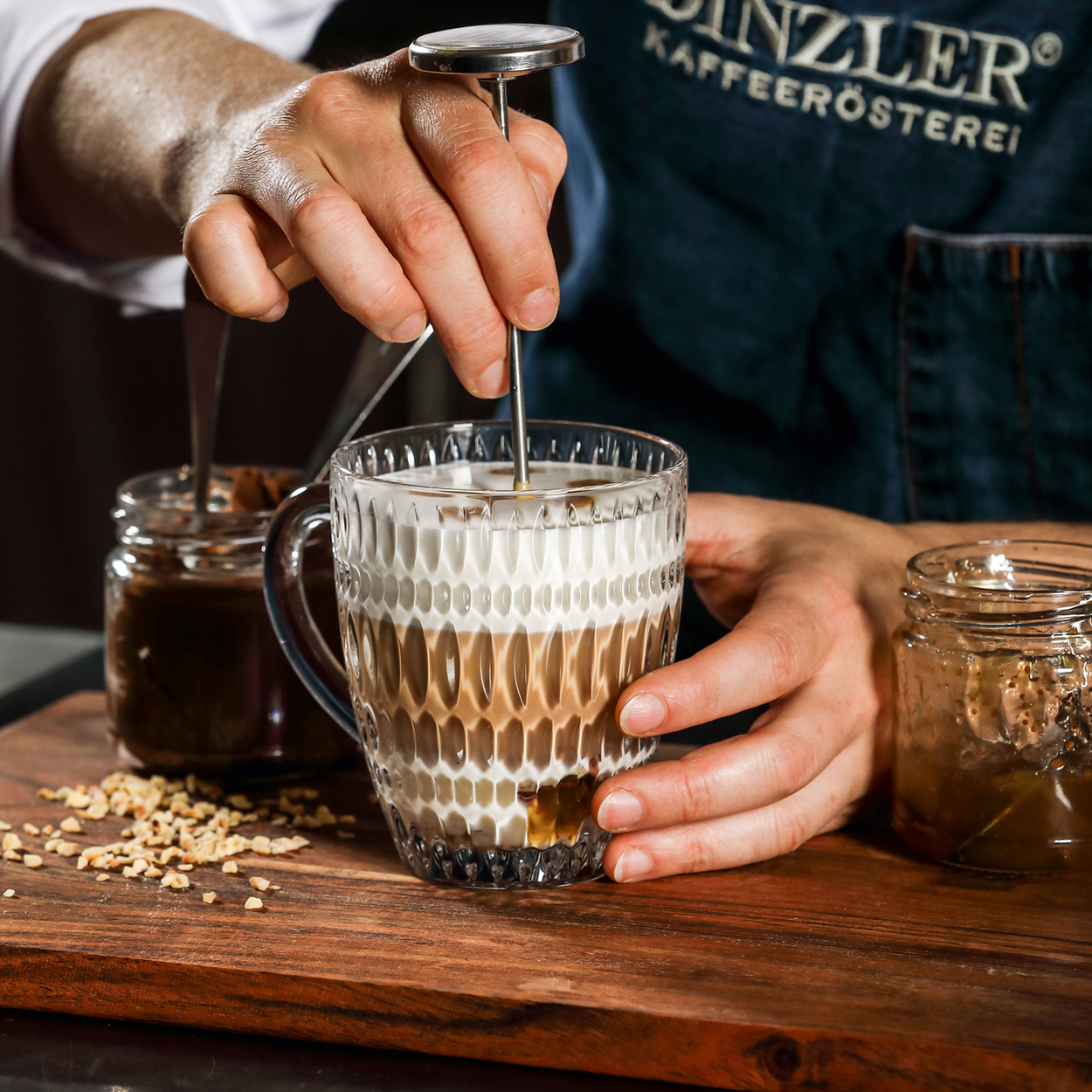 Bộ 2 ly pha lê cà phê Nachtmann Ethno Barista-Hàng chính hãng