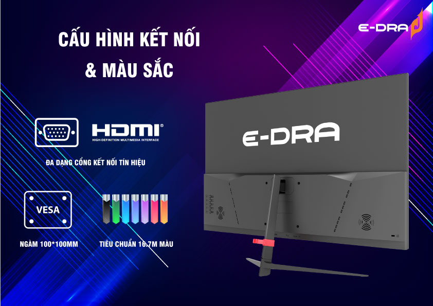Màn hình Gaming E-Dra EGM24F100S 23.8Inch (FHD/IPS/100Hz/1ms) - Hàng chính hãng