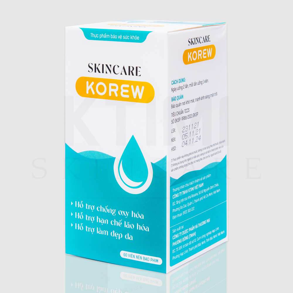 Thực phẩm bảo vệ sức khỏe SKINCARE KOREW