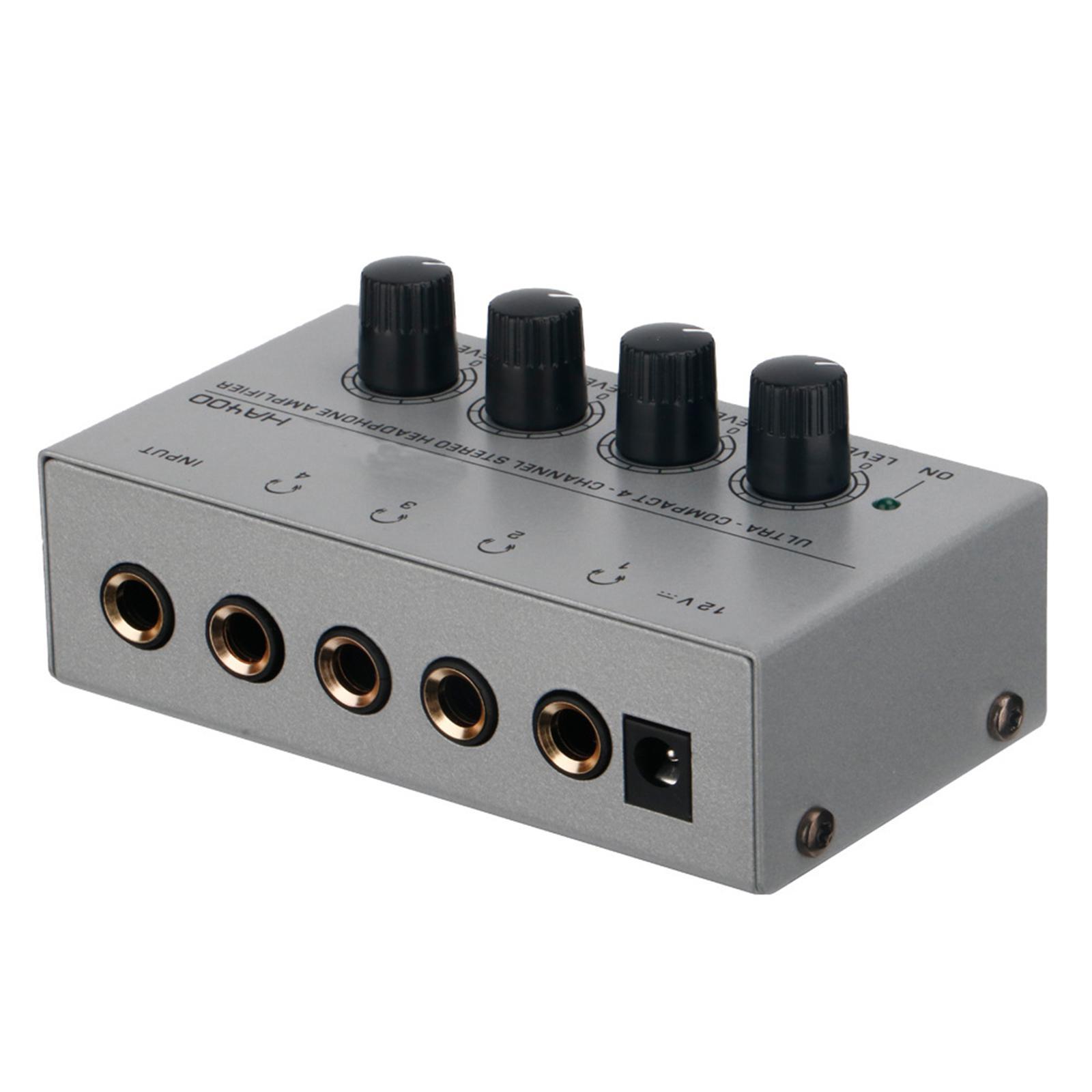 Headphone amp Mixer Low Noise Portable for Sound Reinforcement Music