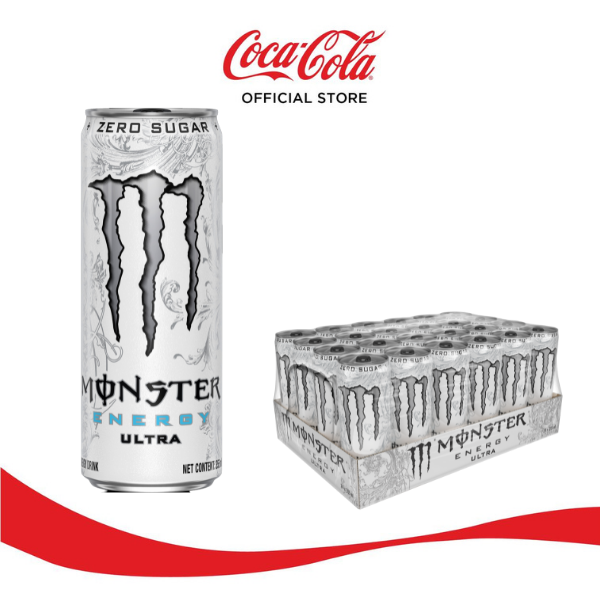 Thùng 24 lon Nước Tăng Lực Monster Energy Ultra 355ml/lon
