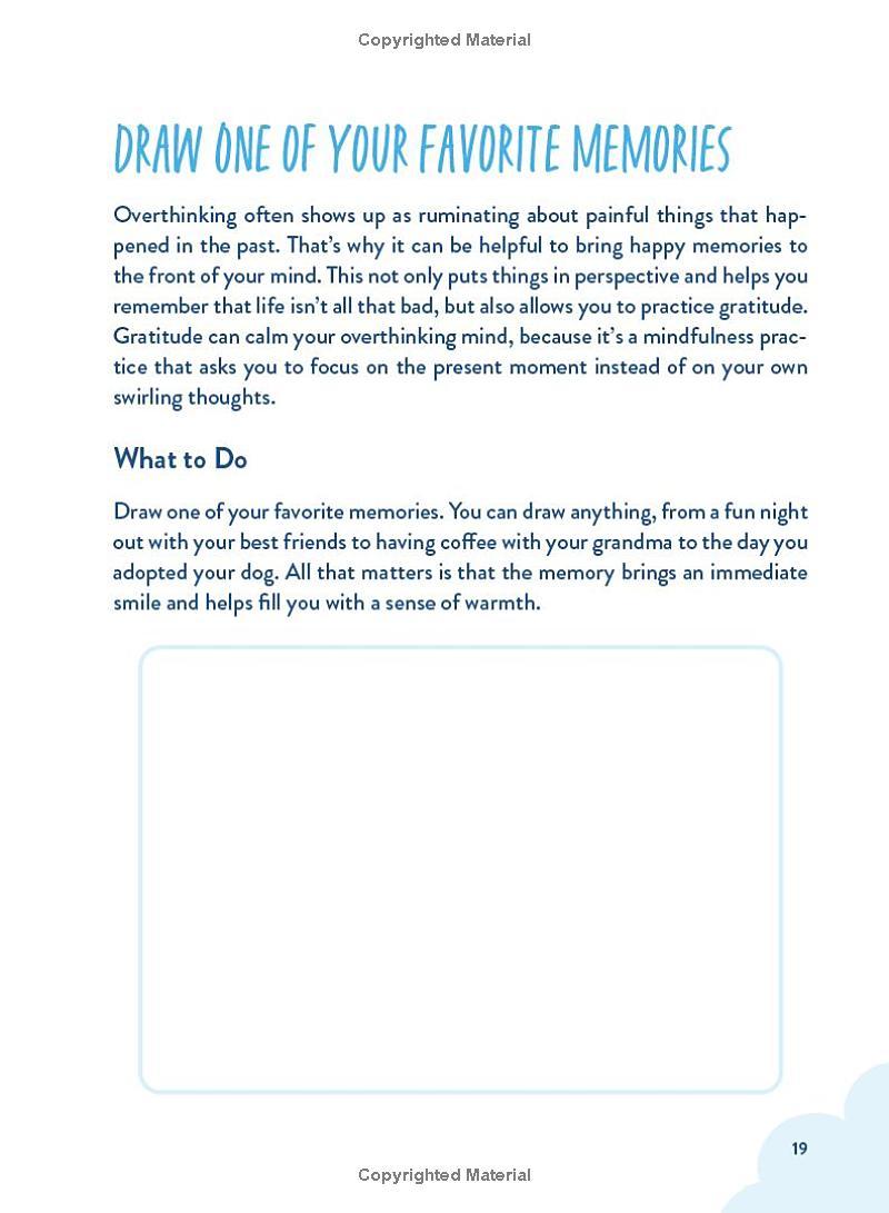 Sách ngoại văn: Stop Overthinking - A Workbook To Calm Your Busy Mind