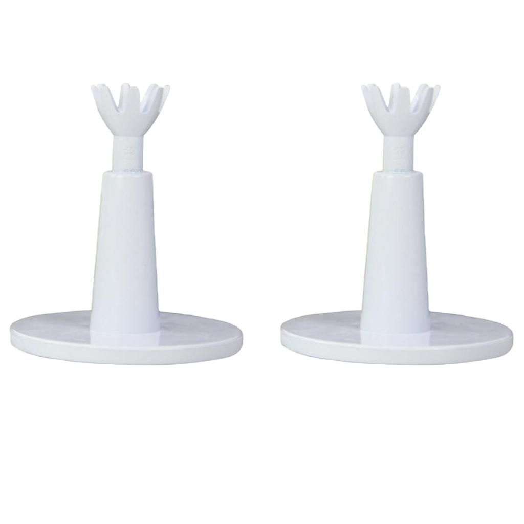 2X Rubber Golf Tees Holder for Golf Driving Range Tee Practice Accessories