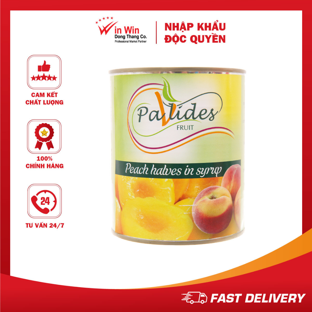 Đào Ngâm Đường Pavlides 820g (Hy Lạp)