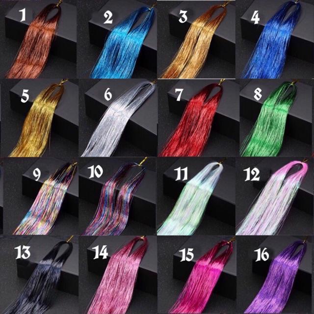 SET 140 SỢI KIM TUYẾN GẮN TÓC SIÊU RẺ