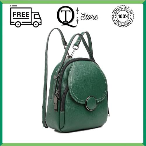 Balo nữ, balo đeo đẹp phong cách hàn quốc chất liệu da PU cao cấp Size 23