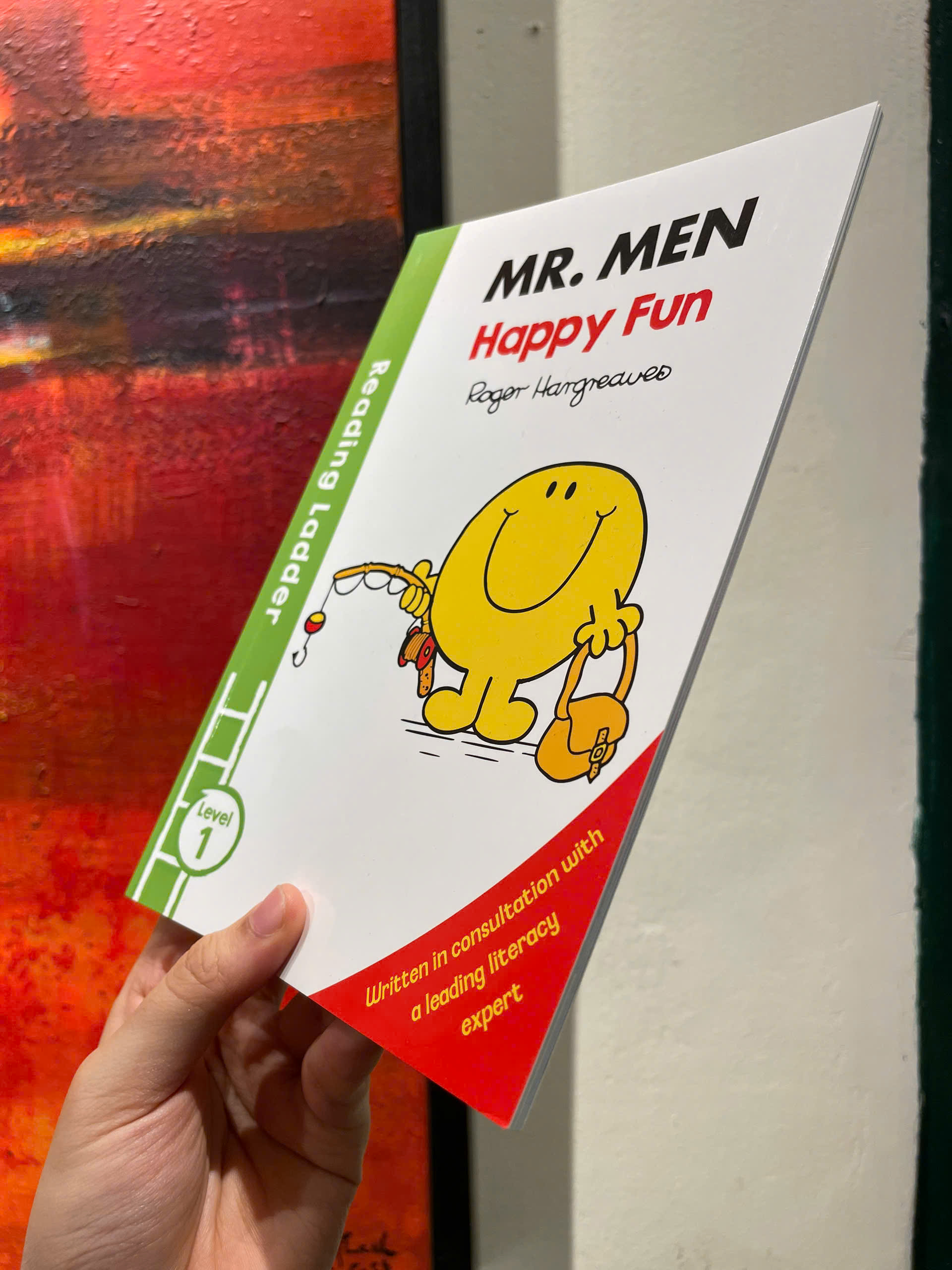 Mr Men: Happy Fun by Roger Hargreaves - Children Picture book in English - UK - Sách Ngoại Văn