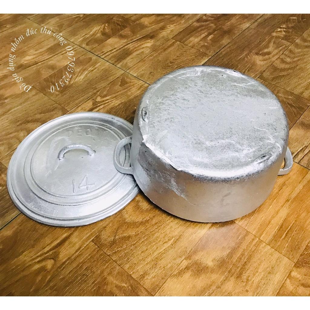 Nồi gang nấu cơm cháy đúc thủ công làng nghề số 14