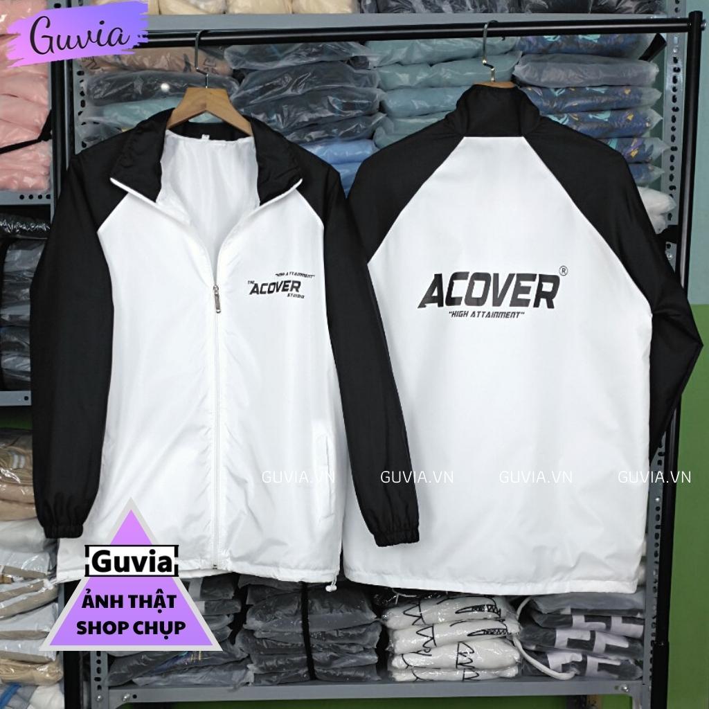 Áo Khoác Bomber Dù ACOVER Nam Nữ Ulzzang Unisex Kiểu Form Rộng 2 Lớp Jacket