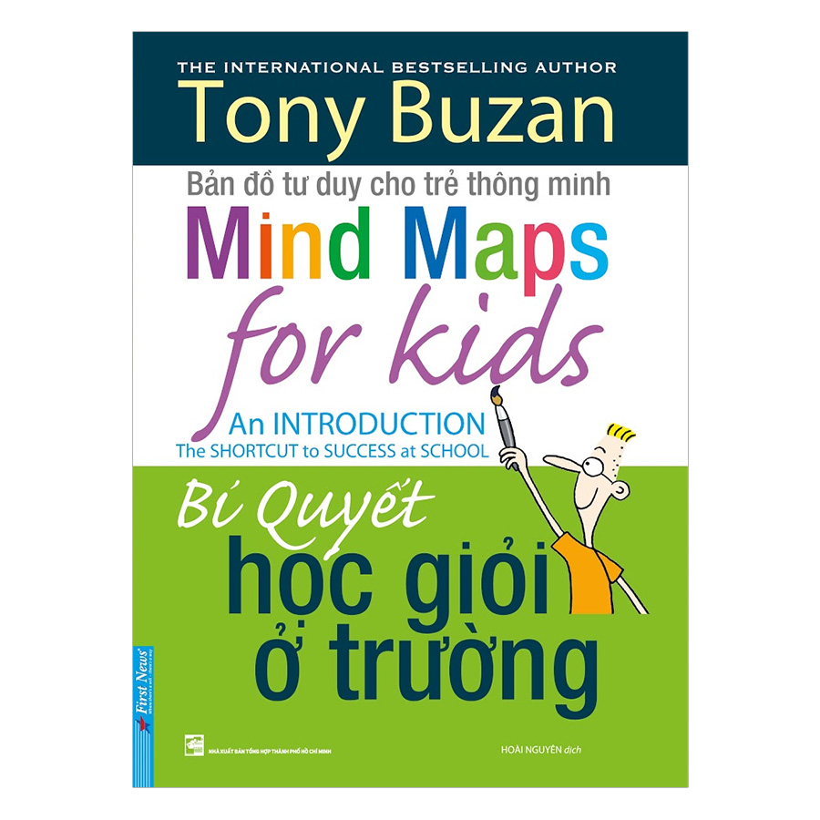 Hình ảnh Tony Buzan - Bí Quyết Học Giỏi Ở Trường (Tái Bản)