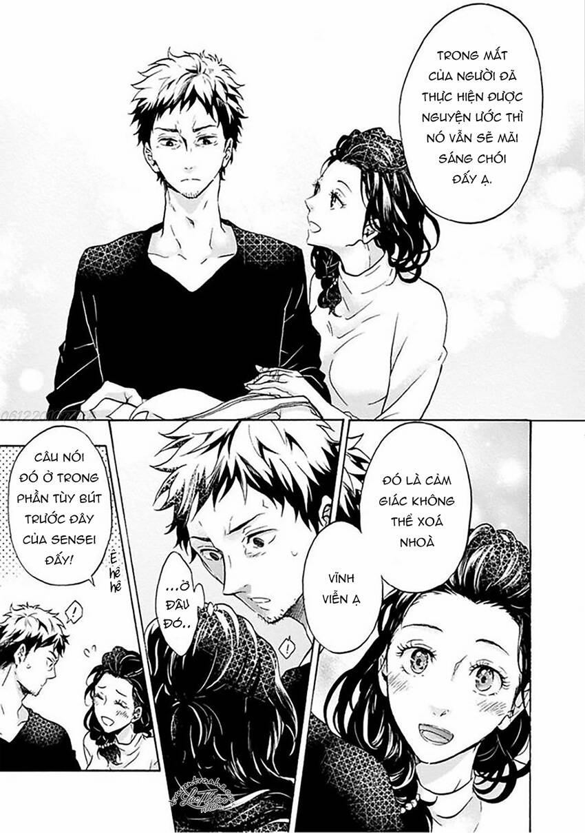 biên tập viên mộng mơ và tiểu thuyết gia chán đời chapter 2 21