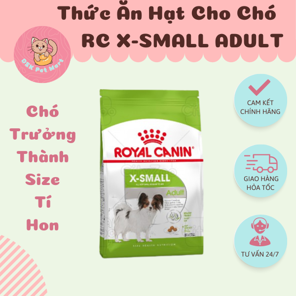 Royal Canin X-Small Adult - Thức Ăn Hạt Cho Chó Trưởng Thành Giống Chó Nhỏ