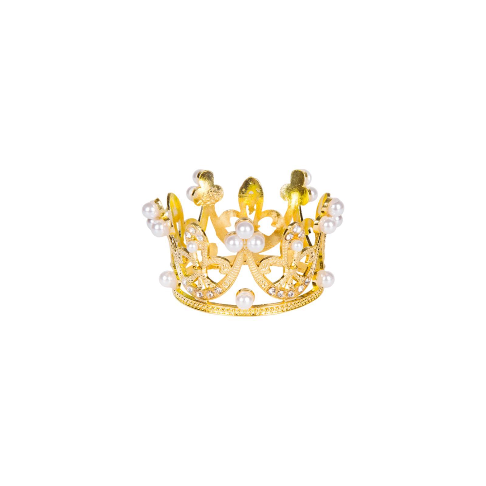 Princess Crown 2.17'' Cake Topper for Baby Shower Anniversary Themed Parties