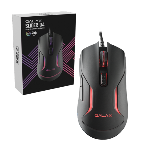 Chuột Gaming Galax Slider 04 RGB 6400 DPI - Hàng chính hãng