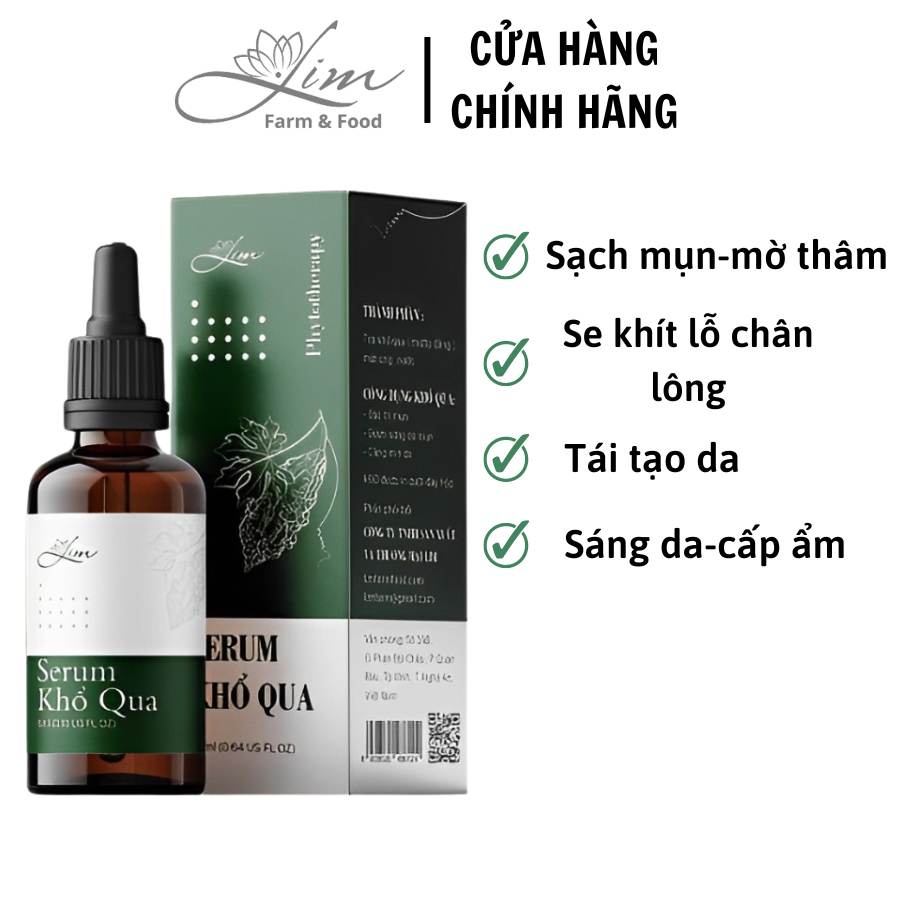 SERUM KHỔ QUA LIM NGỪA MỤN 5ML