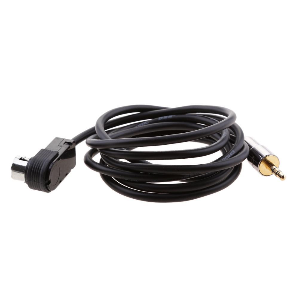 Car 3.5mm Aux-in 145mm Cable Player Interface Adapter For  KCA-121B