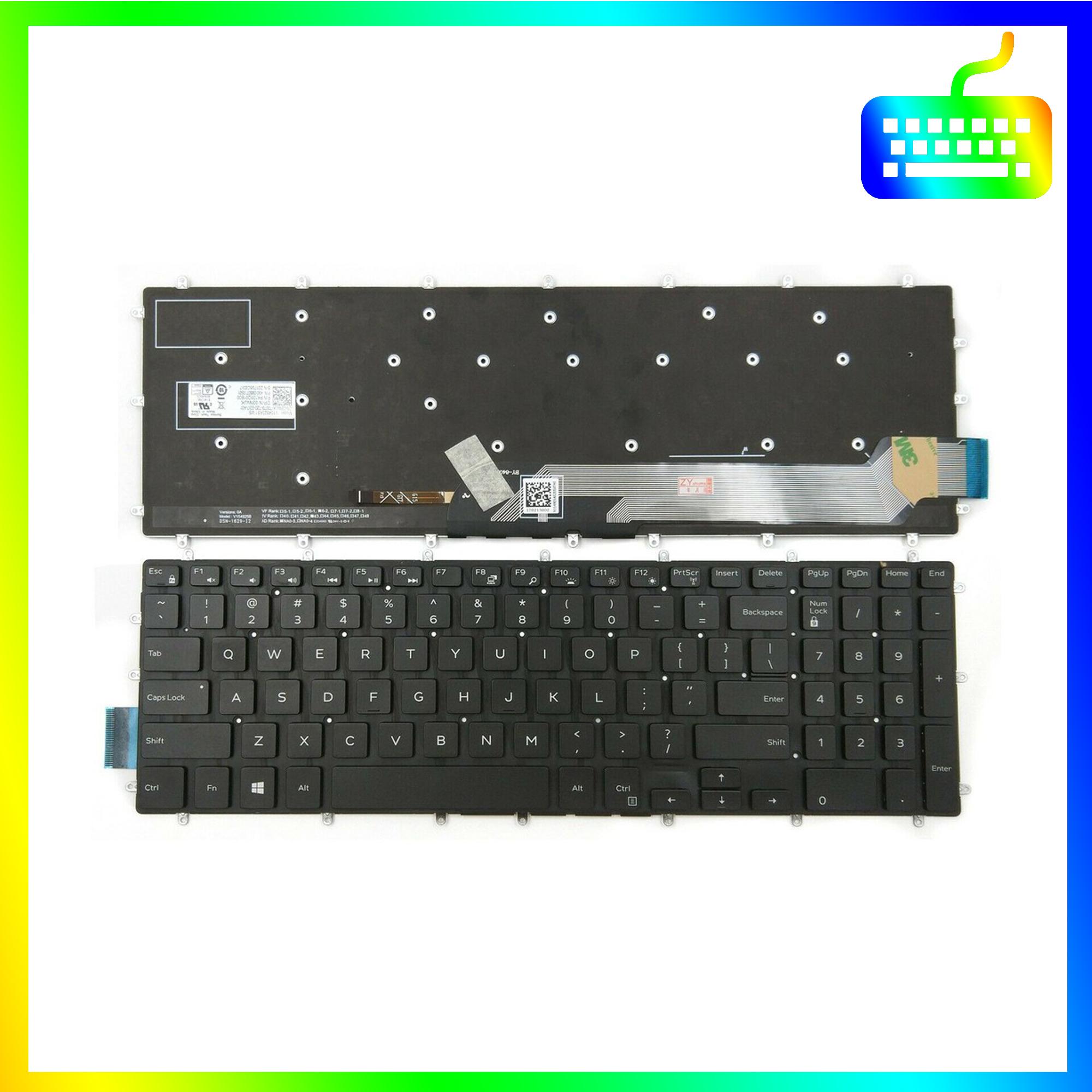 Bàn Phím dành cho laptop Dell Inspiron 5665 7577 7567 7566 7773 5570 5575 7586 5667 Không Led - Phím Zin - Hàng Chính Hãng