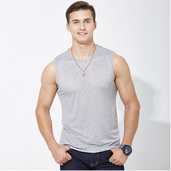 Áo Ba Lỗ Lưới Thoáng Khí Thể thao tập gym, Áo lót Nam