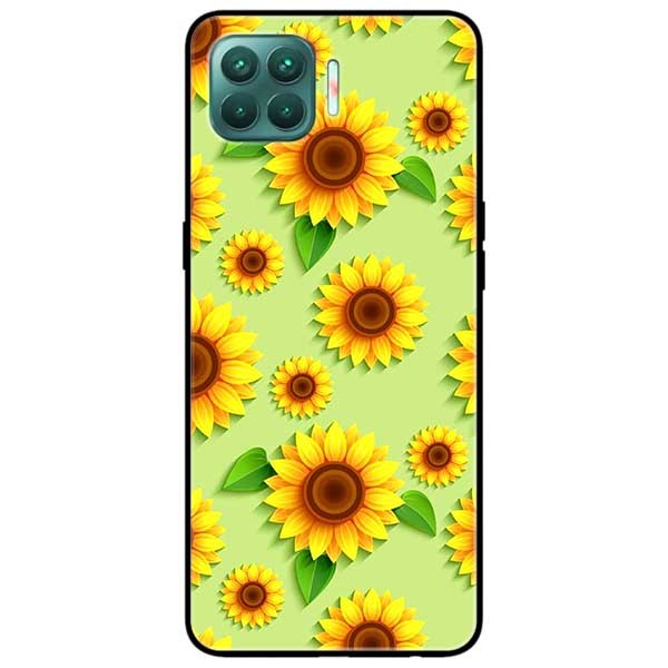 Ốp lưng dành cho Oppo A93 - F17 Pro mẫu Hoa Hướng Dương 2020