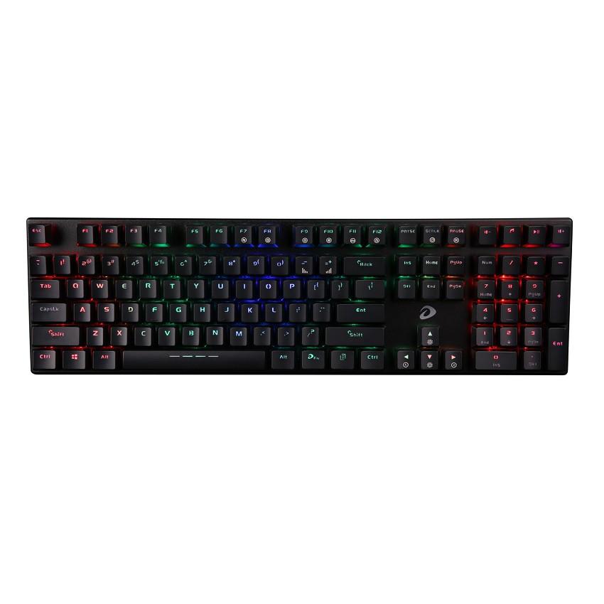 Bàn phím cơ Gaming DAREU EK810 - Pink - Black (MULTI-LED, Blue/ Brown/ Red D switch)- Hàng Chính Hãng