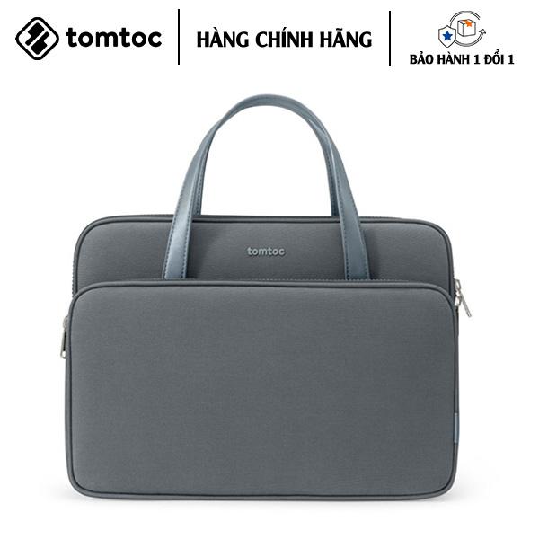 TÚI XÁCH TOMTOC (USA) BRIEFCASE PREMIUM DANHF CHO MACB 13”/14”, ULT.RABO.OK 13″ bảo vệ máy tính xách tay - HÀNG CHÍNH HÃNG