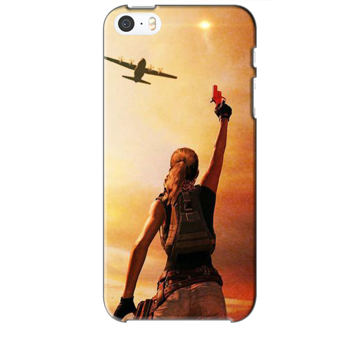 Ốp lưng dành cho điện thoại IPHONE 5 hinh PUBG Mẫu 06